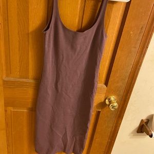 Forever 21 Lilac Purple bodycon tank top midi dress - Small